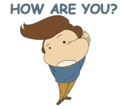 Working-dude sticker #11915820