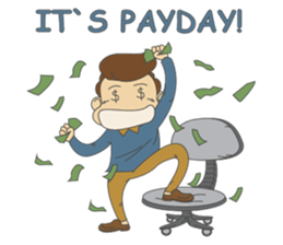 Working-dude sticker #11915821