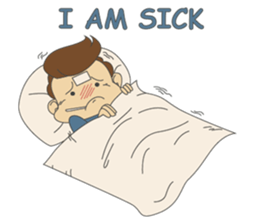 Working-dude sticker #11915825