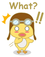 cute chicks siblings sticker #11915842