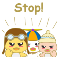 cute chicks siblings sticker #11915853