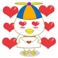 cute chicks siblings sticker #11915870