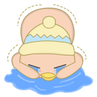 cute chicks siblings sticker #11915874