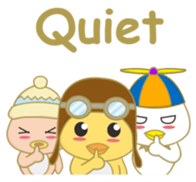 cute chicks siblings sticker #11915877
