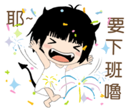 The little Angel and the little Devil 3 sticker #11916011