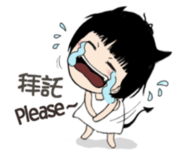 The little Angel and the little Devil 3 sticker #11916020