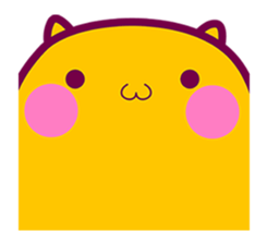 SAKHA - the cute and playful wild cat. sticker #11916078