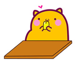 SAKHA - the cute and playful wild cat. sticker #11916084