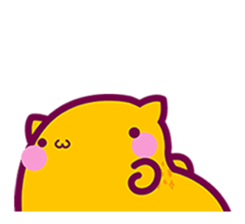 SAKHA - the cute and playful wild cat. sticker #11916095