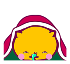 SAKHA - the cute and playful wild cat. sticker #11916097