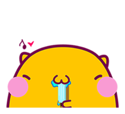 SAKHA - the cute and playful wild cat. sticker #11916098