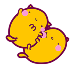 SAKHA - the cute and playful wild cat. sticker #11916105