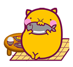 SAKHA - the cute and playful wild cat. sticker #11916107