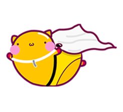 SAKHA - the cute and playful wild cat. sticker #11916113