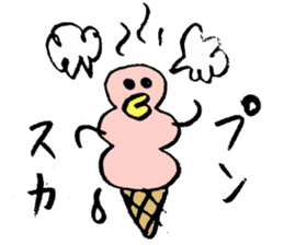 Tottotto12 Mr. IcecReam sticker #11916505