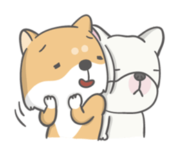 John with his friend sticker #11916662