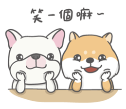 John with his friend sticker #11916674