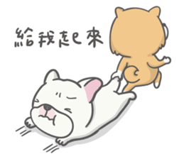 John with his friend sticker #11916681