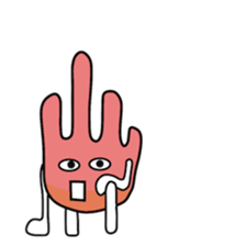 Sticker to be sent to the Murata(world sticker #11917226