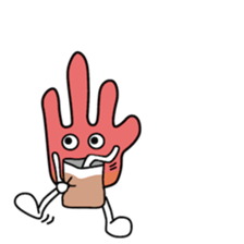 Sticker to be sent to the Murata(world sticker #11917237