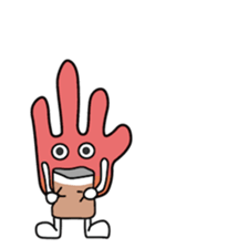 Sticker to be sent to the Murata(world sticker #11917238