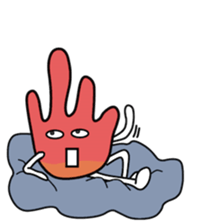 Sticker to be sent to the Murata(world sticker #11917245