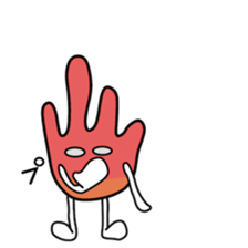 Sticker to be sent to the Murata(world sticker #11917251