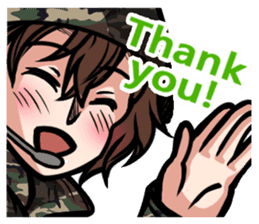 Japan Ground Self Defense Force Radio sticker #11917309