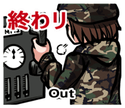 Japan Ground Self Defense Force Radio sticker #11917347