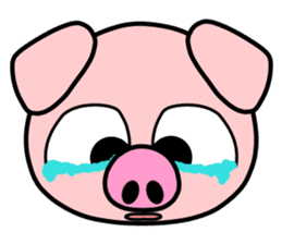 Smiley Pig sticker #11917558