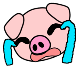 Smiley Pig sticker #11917559