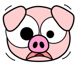 Smiley Pig sticker #11917560