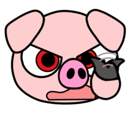 Smiley Pig sticker #11917564