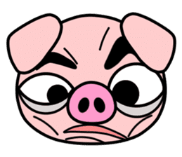 Smiley Pig sticker #11917567