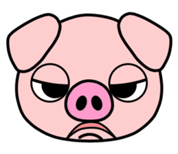 Smiley Pig sticker #11917568