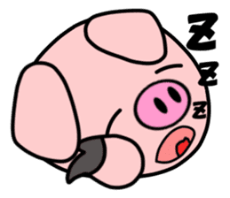 Smiley Pig sticker #11917571