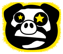 Smiley Pig sticker #11917581