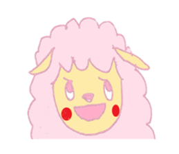 Fluffy lambs part2 sticker #11917582
