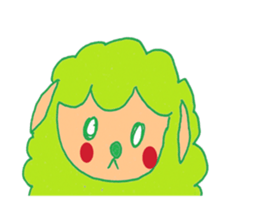 Fluffy lambs part2 sticker #11917585