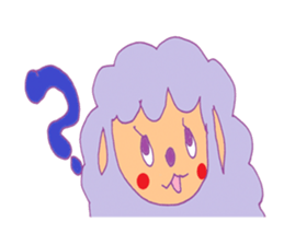 Fluffy lambs part2 sticker #11917590