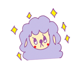 Fluffy lambs part2 sticker #11917598