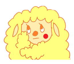 Fluffy lambs part2 sticker #11917599