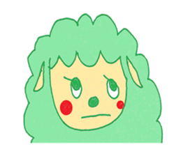 Fluffy lambs part2 sticker #11917602