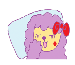 Fluffy lambs part2 sticker #11917603