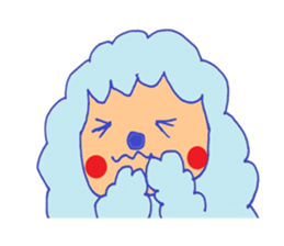 Fluffy lambs part2 sticker #11917607