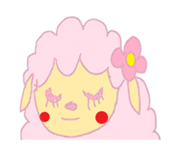 Fluffy lambs part2 sticker #11917614