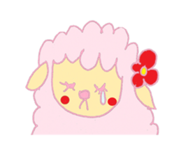 Fluffy lambs part2 sticker #11917618