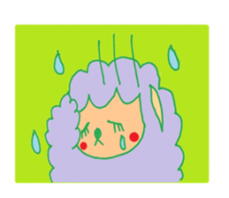 Fluffy lambs part2 sticker #11917620