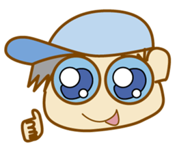 big eye animals sticker #11918867