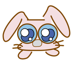 big eye animals sticker #11918877